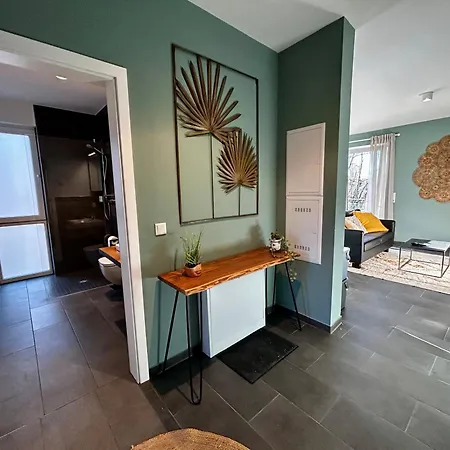 Daire Liteliving Cozy - Sauna - Balkon - Parken - Bbq - Modern & Gemuetlich