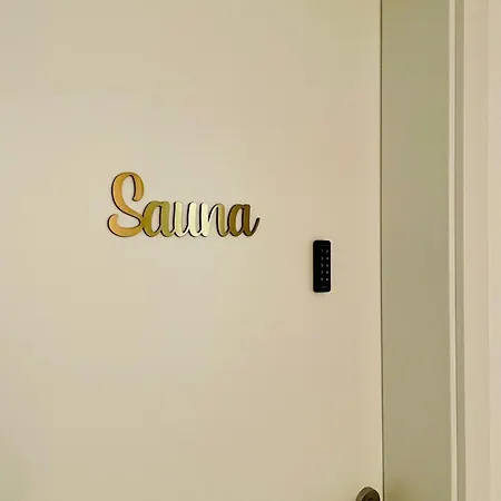 شقة Liteliving Cozy - Sauna - Balkon - Parken - Bbq - Modern & Gemuetlich *