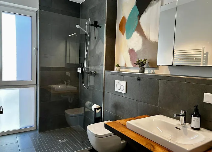 Lejlighed Liteliving Cozy - Sauna - Balkon - Parken - Bbq - Modern & Gemuetlich *