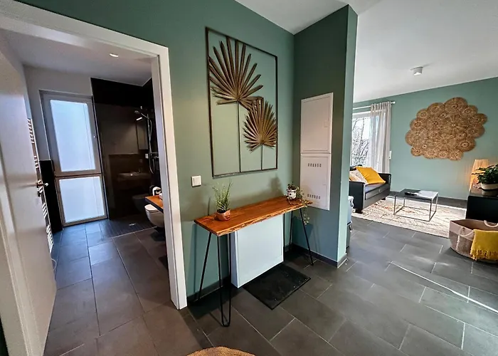 Apartament Liteliving Cozy - Sauna - Balkon - Parken - Bbq - Modern & Gemuetlich