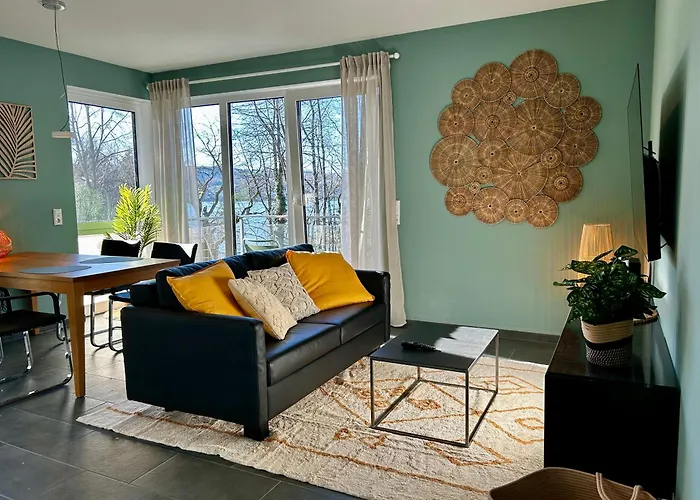 Liteliving Cozy - Sauna - Balkon - Parken - Bbq - Modern & Gemuetlich Apartament Möhnesee